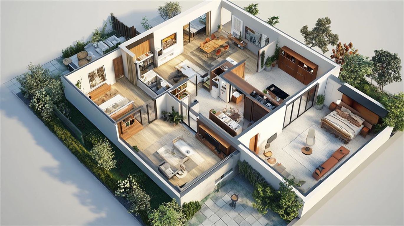 Bliv inspireret af milton huses plantegninger