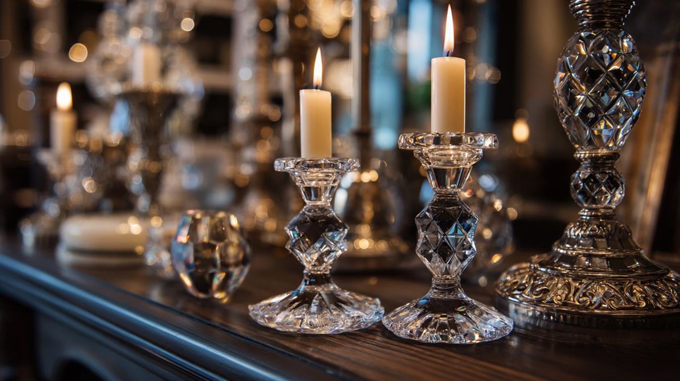 Krystal lysestage - en tidløs tilføjelse til dit hjem